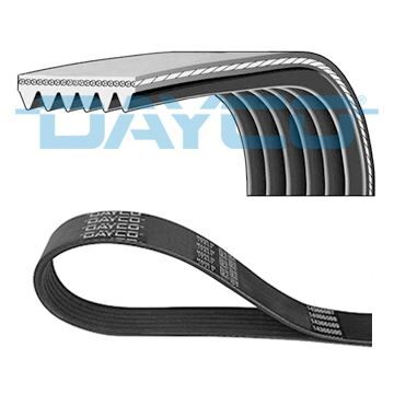V KAYISI (+AC)6PK 1413 - TRANSIT V-362/V-363 (17-) - DAYCO - OEM: GK2Q 6C301 AB