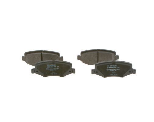 DİSK BALATA - ARKA - OEM: 68003776AA - BOSCH