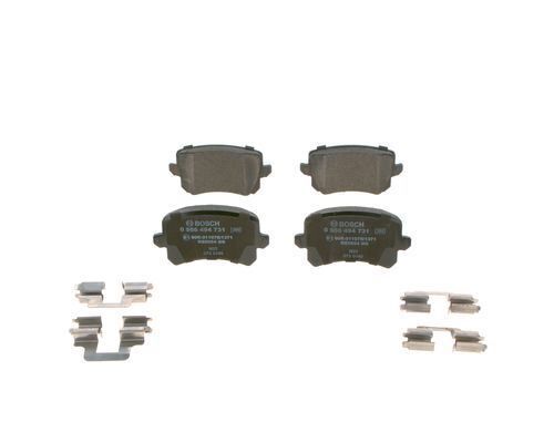 DİSK BALATA - ARKA - OEM: 3AA698451 - BOSCH