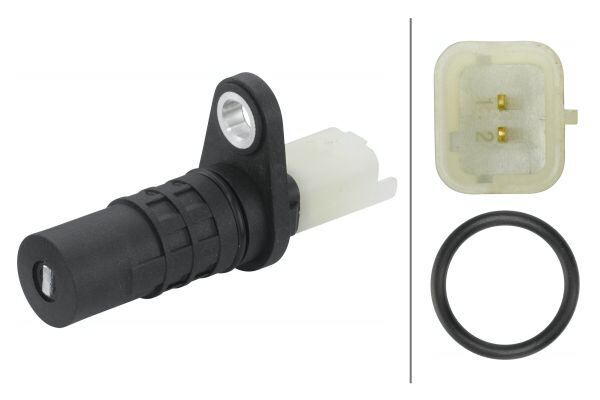 EKSANTRIK/KRANK MIL SENSORU - SCENIC II MEGANE II TRAFIC II LAGUNA III MASTER III (05-) - HELLA - OEM: 8200662598