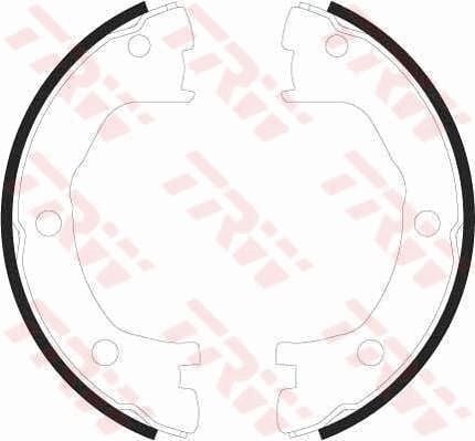PABUCLUFRENBALATASITAKIM ARKA - IVECO DAILY II 1989 - 1999, DAILY III 1999 >>, DAILY IV 2006 >> (97-00) - TRW - OEM: 1906403