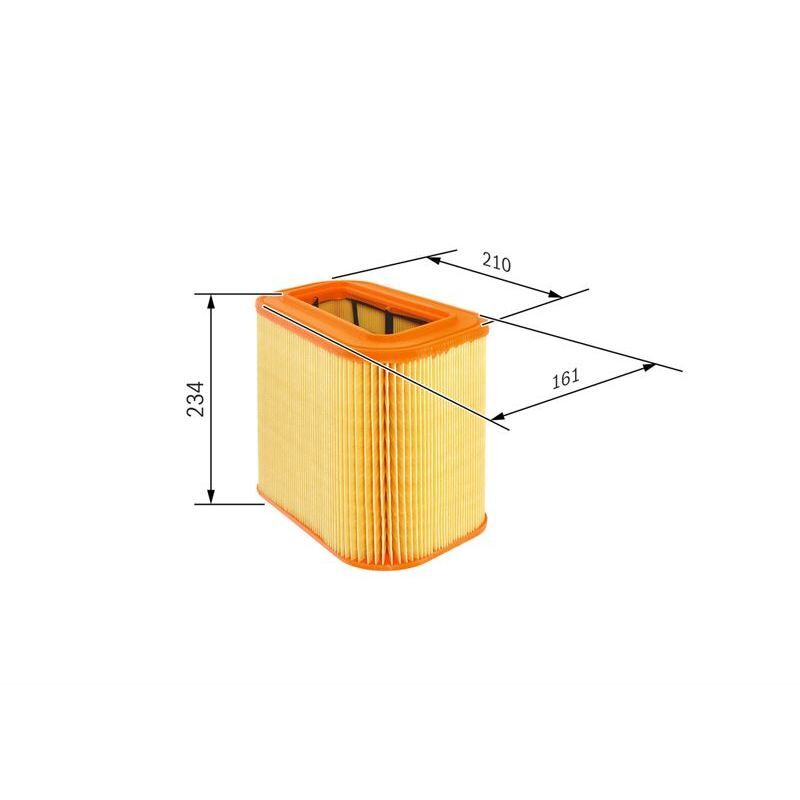 HAVA FILTRESI - MINI R55-R56-R57-R58-R59-R60-R61 (07-) - BOSCH - OEM: 13717561235