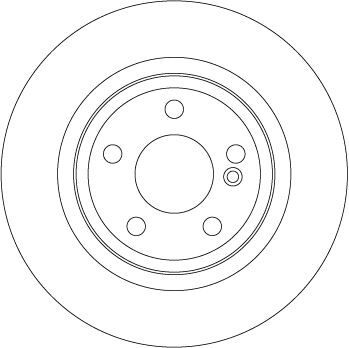 FREN DISKI ARKA - W176-117-246-156 (12-18) - TRW - OEM: A2464230112