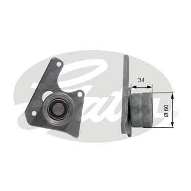 EKSANTRİK GERGİ RULMANI DUCATO-BOXER-JUMPER-PARTNER-BERLINGO-P205-306-405-406-EXPERT-SCUDO 1.8D-1.9D - OEM: 083013 - GATES