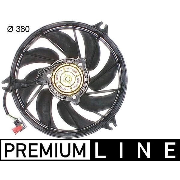 FAN MOTORU (KLIMASIZ) - 206/206+ (99-) - BEHR - OEM: 1253.83