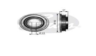 KRANK KASNAĞI BRAVA-GRANDE PUNTO-IDEA-PANDA-PUNTO-STILO 1.4 16V (KLİMASIZ) - OEM: 55189263 - GATES