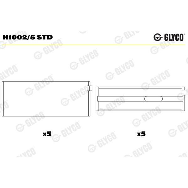 ANA YATAK - W204-207-211-212 (02-) - GLYCO - OEM: A2710300040
