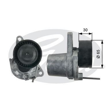 ALTERNATÖR GERGİ RULMANI MGN III-SCENIC III 1.6 DCİ 2011=> - OEM: 117505337R - GATES