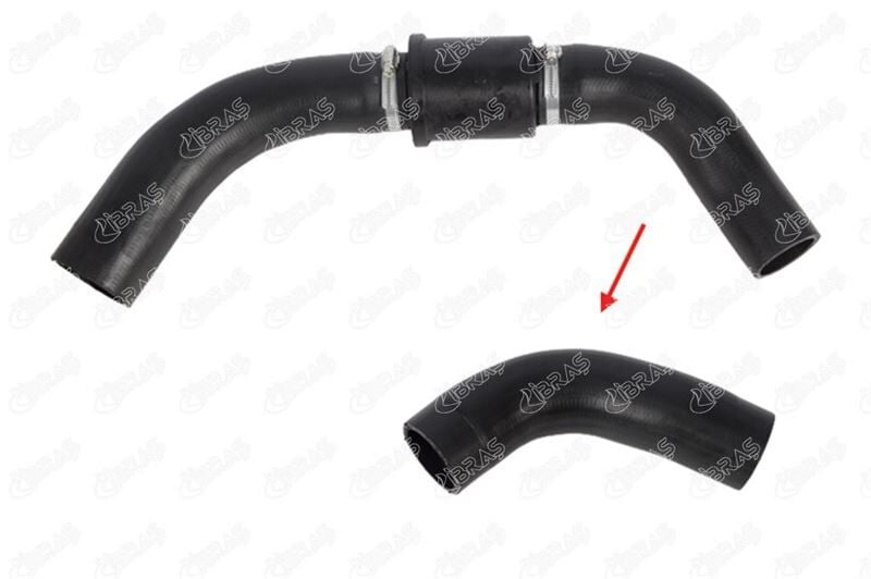 TURBO HORTUMU KUCUK - TRANSIT V-347 (06-) - IBRAS - OEM: 6C11 6K683 BD*