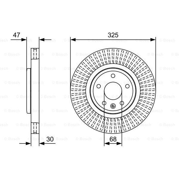 EGSOZ SICAKLIK SENSORU 600 MM - TRANSIT V-362 (12-) - BOSCH - OEM: BK2A 12B591 AB