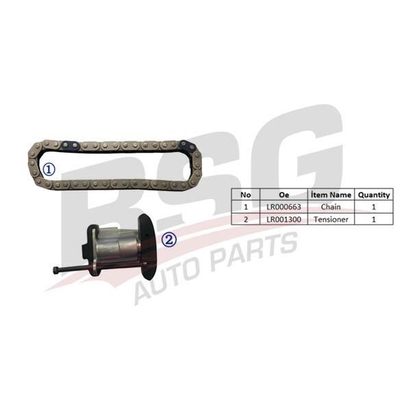 EKSANTRIK ZINCIR SETI ZINCIR-ZINCIR GERGISI - LAND ROVER EVOQUE FREELANDER 2 (06-19) - BSG - OEM: LR000663