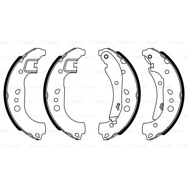 EL FREN BALATASI - W201-124-202-210 (83-00) - BOSCH - OEM: A1244200720