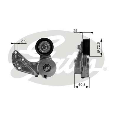 GERGİ MAKARASI TOUAREG 3.2  V6 02-06 3.6 V6 FSI 04=>10=> Q7 3.6 FSİ 05-10 PHAETON CAYEN - OEM: 022145299E - GATES