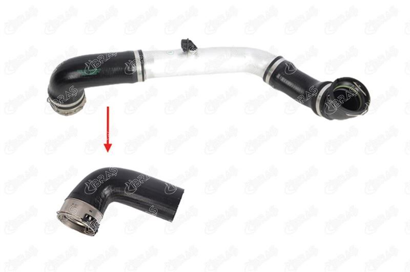 TURBO HORTUMU - E60 (200409-201003) - IBRAS - OEM: 11617799402
