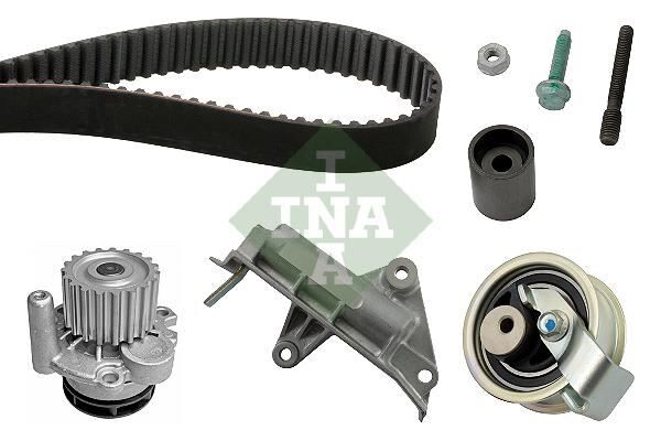 DEVİRDAİMLİ EKSANTRİK GERGİ KİTİ BORA (98-01)-GOLF IV (98-01)-PASSAT (98-00)-A6 (00-05) 1.9 TDİ - OEM: 038121011C - INA