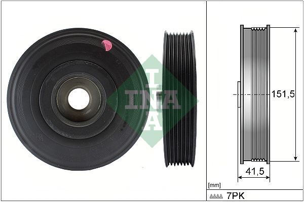 KRANK KASNAGI - PRIMERA (02-07) - INA - OEM: 12303AW300