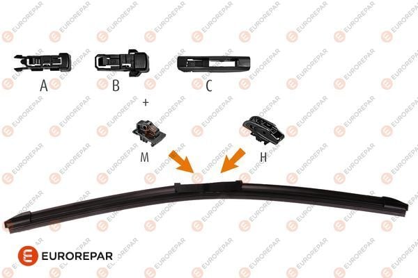 ERP CAM SILECEGI SAG  400 MM MUZ TIPI - PARTNER TEPEE / 208/308/C3 (B618) (2012-) - EUROREPAR - OEM: 6272540  1609069080  1642335680 6426.YW